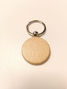 PORTE-CLES BOIS ROND