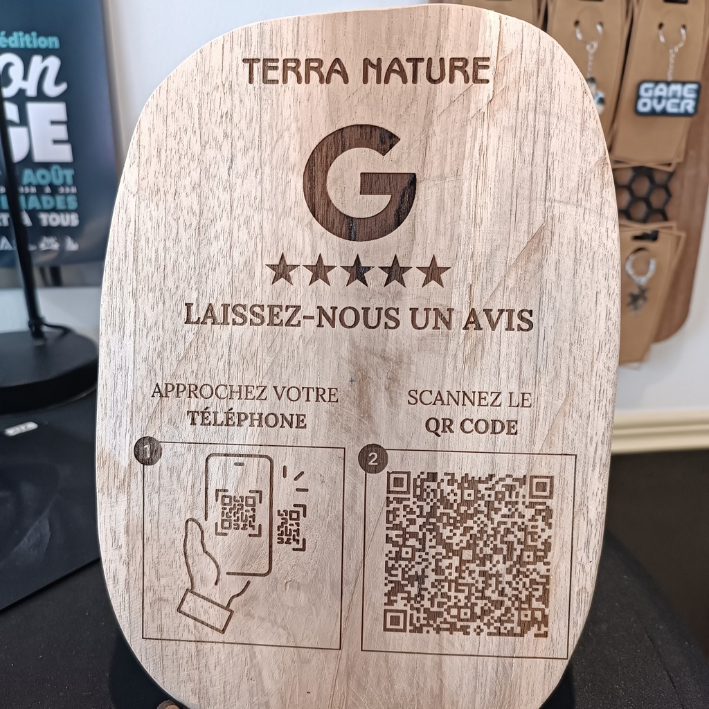 PLAQUE BOIS PERSONNALISÉE