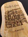 PLAQUE BOIS PERSONNALISÉE