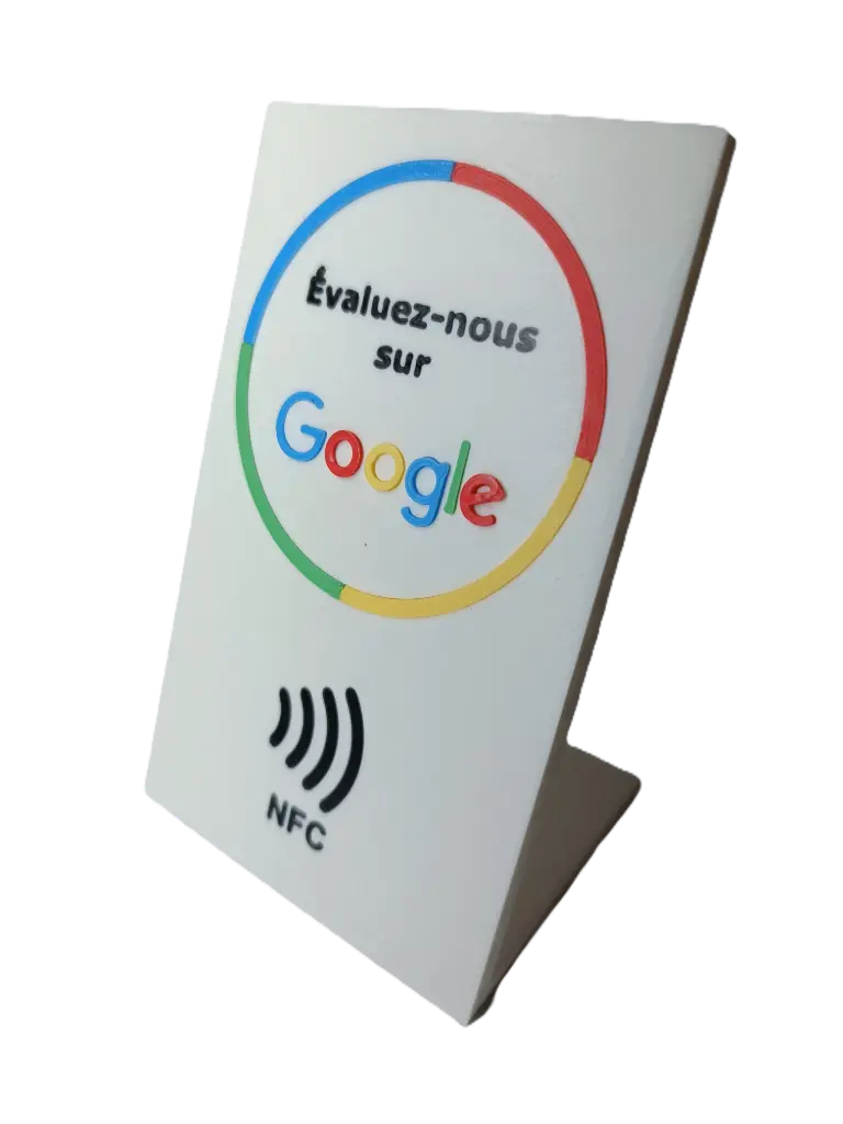 PLAQUE GOOGLE NFC
