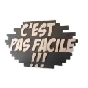 Enseigne BOIS
