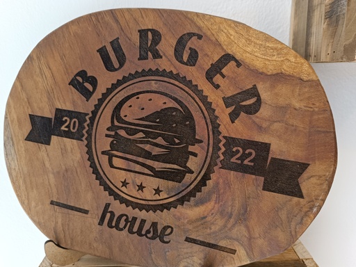 [LASER00E] GRAVURE PLAQUE BOIS